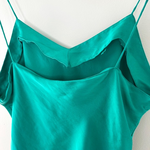 Avon‎ Green Silk Tank Top - Picture 5 of 8